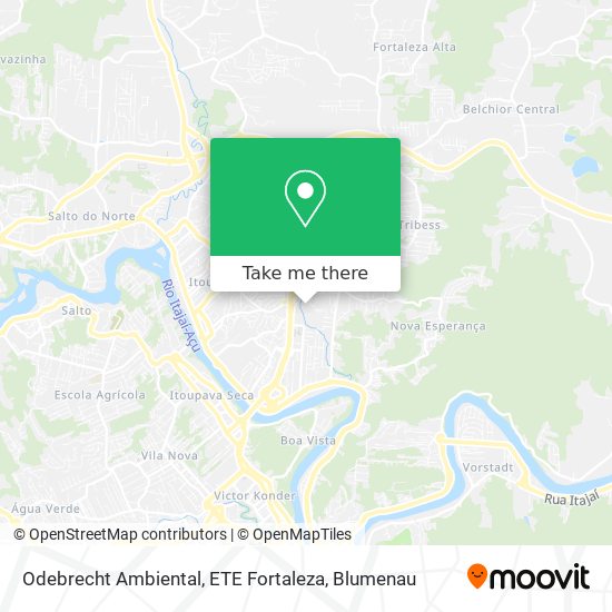 Odebrecht Ambiental, ETE Fortaleza map