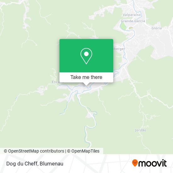 Dog du Cheff map