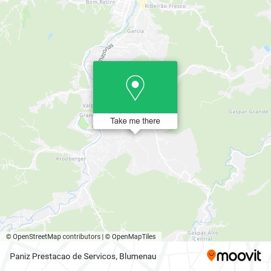 Paniz Prestacao de Servicos map