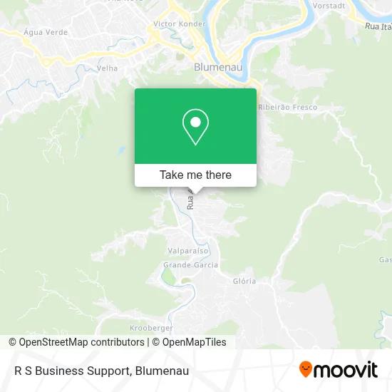 R S Business Support map