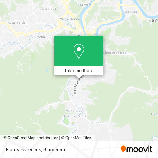 Flores Especiais map