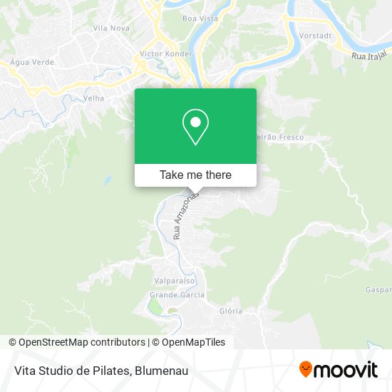 Mapa Vita Studio de Pilates