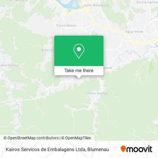 Kairos Servicos de Embalagens Ltda map