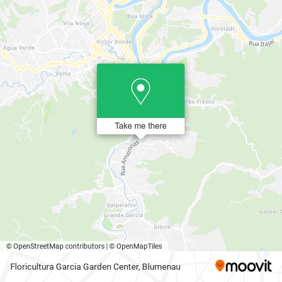 Mapa Floricultura Garcia Garden Center