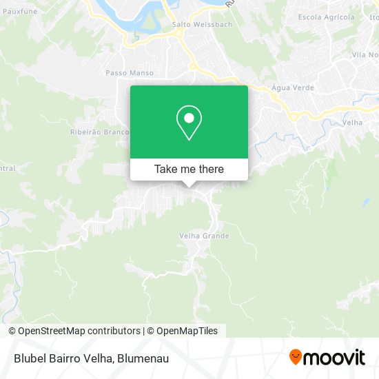 Mapa Blubel Bairro Velha
