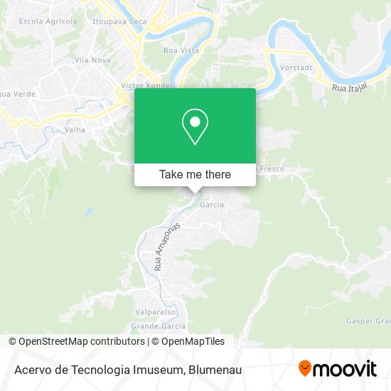 Acervo de Tecnologia Imuseum map