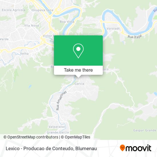 Lexico - Producao de Conteudo map