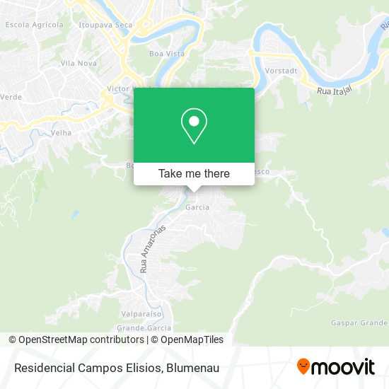 Residencial Campos Elisios map