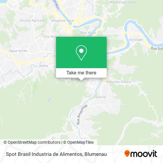 Spot Brasil Industria de Alimentos map