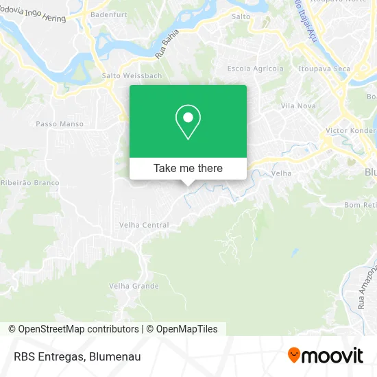 RBS Entregas map