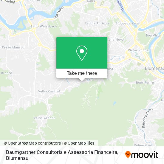 Mapa Baumgartner Consultoria e Assessoria Financeira