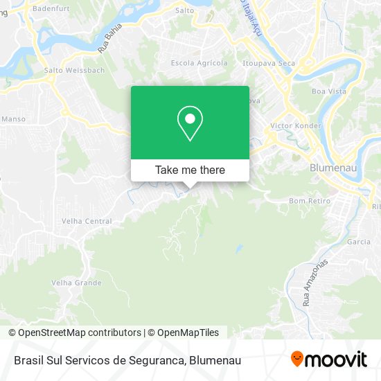 Brasil Sul Servicos de Seguranca map