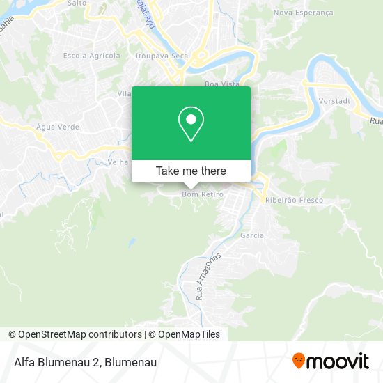 Alfa Blumenau 2 map