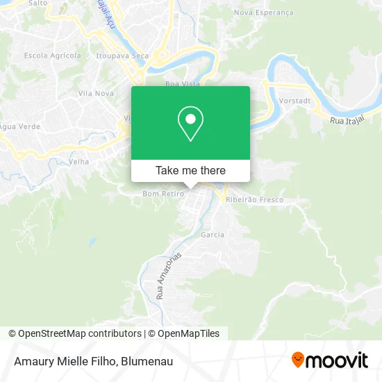 Amaury Mielle Filho map