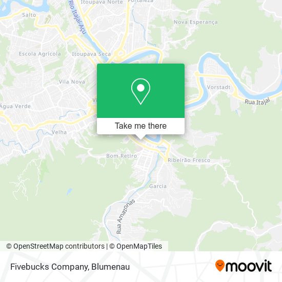 Mapa Fivebucks Company