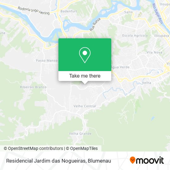 Residencial Jardim das Nogueiras map