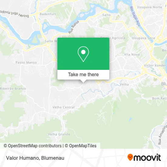 Valor Humano map