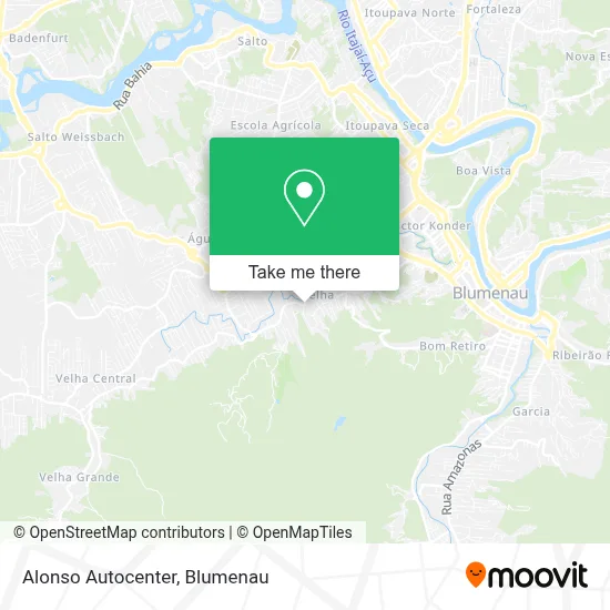 Alonso Autocenter map