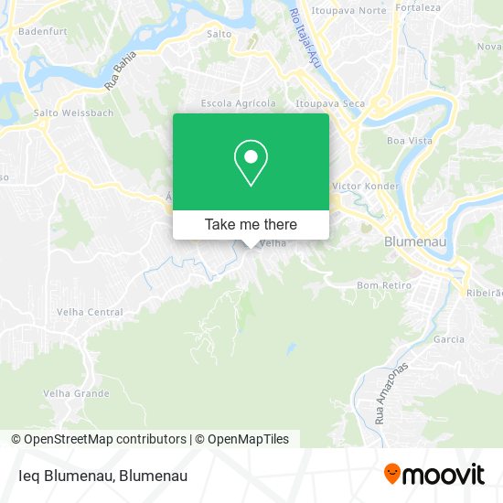 Ieq Blumenau map