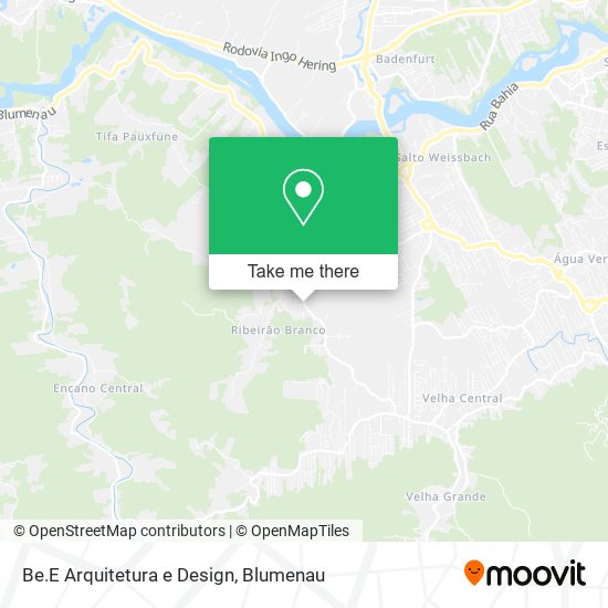 Be.E Arquitetura e Design map