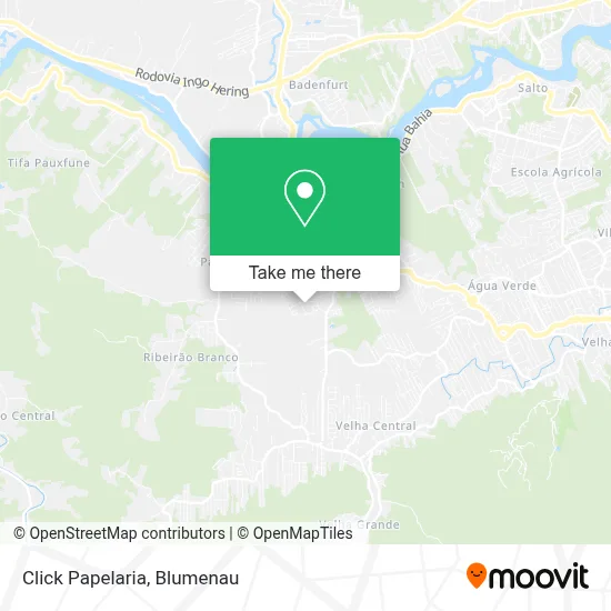 Click Papelaria map