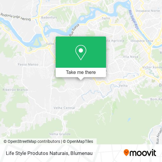 Life Style Produtos Naturais map