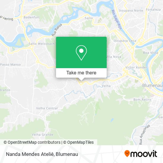 Nanda Mendes Ateliê map