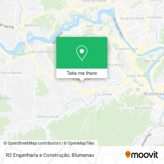 R2 Engenharia e Construção map
