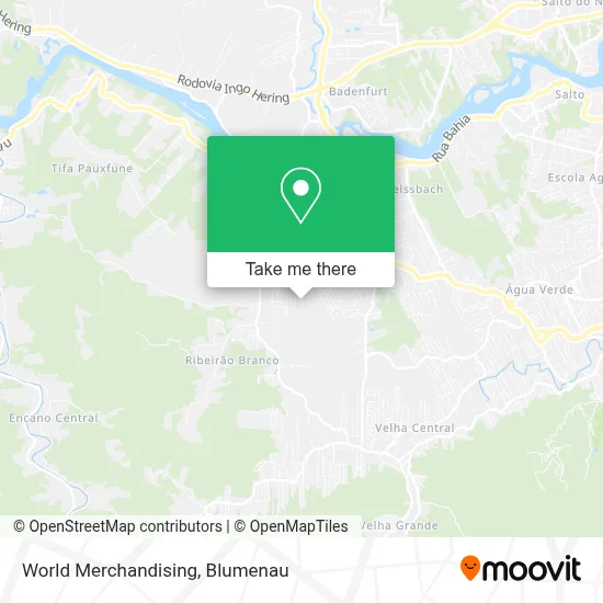 World Merchandising map