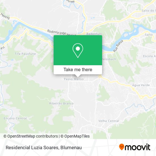 Mapa Residencial Luzia Soares