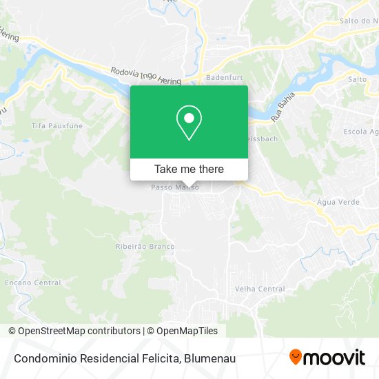 Condominio Residencial Felicita map
