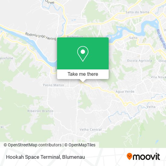 Mapa Hookah Space Terminal