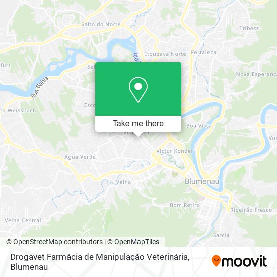 Drogavet Farmácia de Manipulação Veterinária map