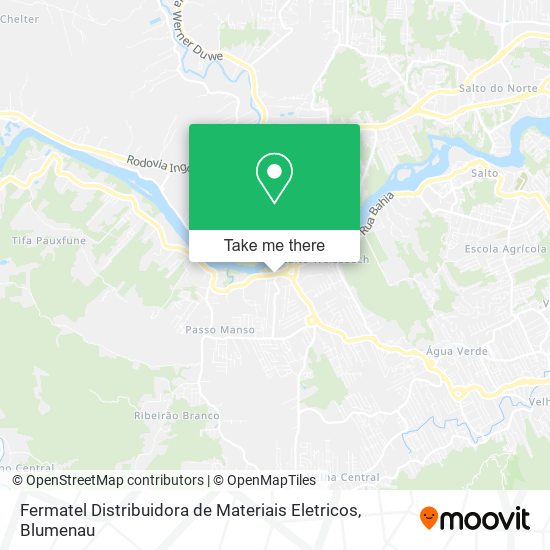 Fermatel Distribuidora de Materiais Eletricos map