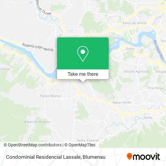 Condominial Residencial Lassale map