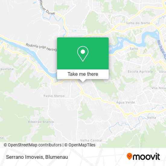 Mapa Serrano Imoveis