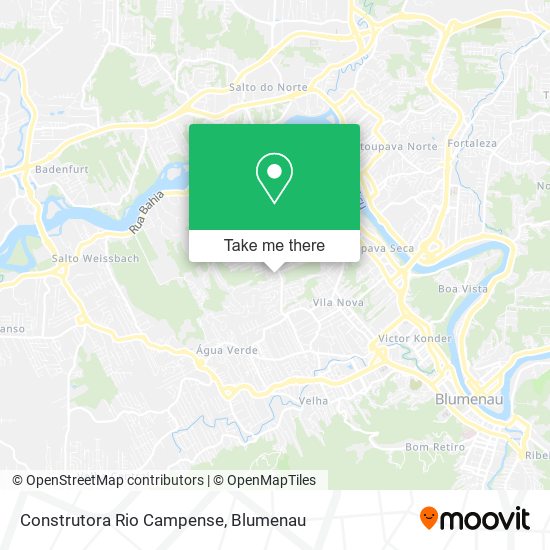 Mapa Construtora Rio Campense