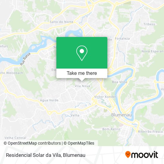 Residencial Solar da Vila map