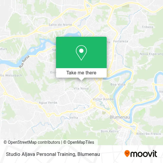 Studio Aljava Personal Training map