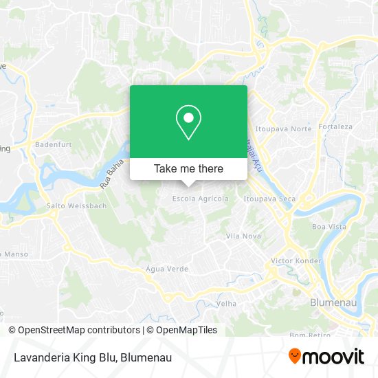 Mapa Lavanderia King Blu