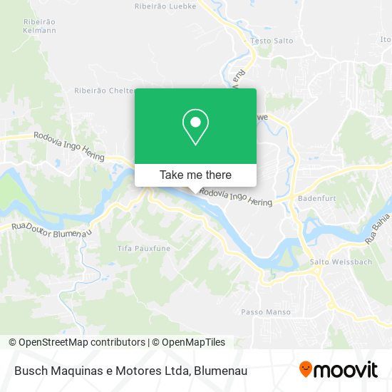 Mapa Busch Maquinas e Motores Ltda