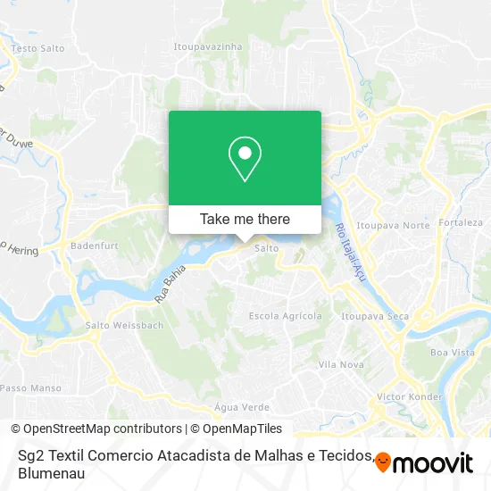 Sg2 Textil Comercio Atacadista de Malhas e Tecidos map
