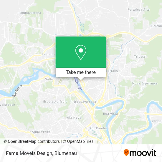 Fama Moveis Design map