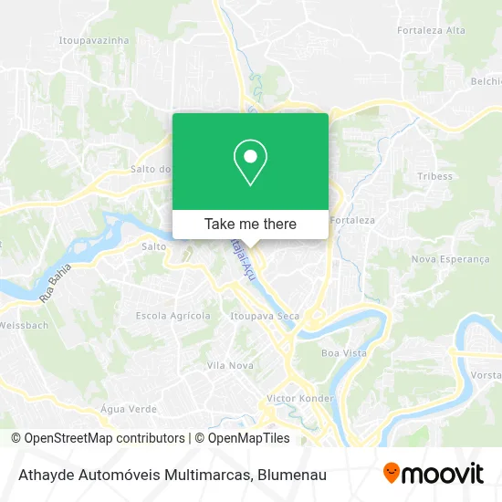 Athayde Automóveis Multimarcas map