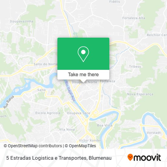 5 Estradas Logistica e Transportes map