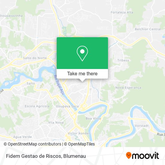 Fidem Gestao de Riscos map