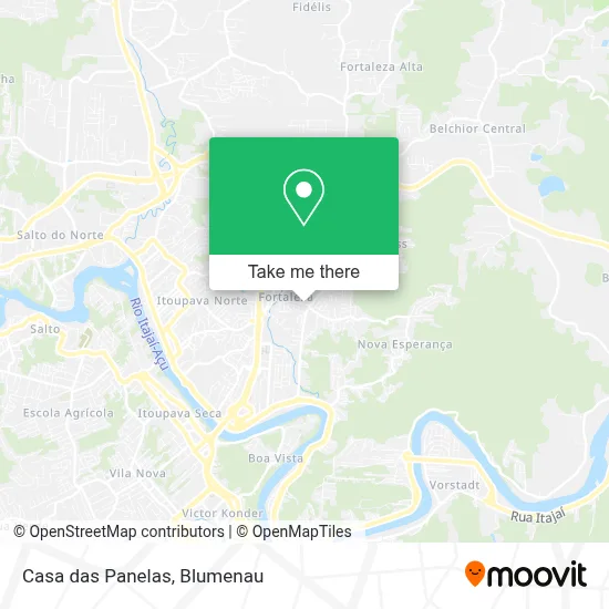 Casa das Panelas map