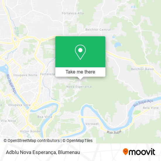 Adblu Nova Esperança map