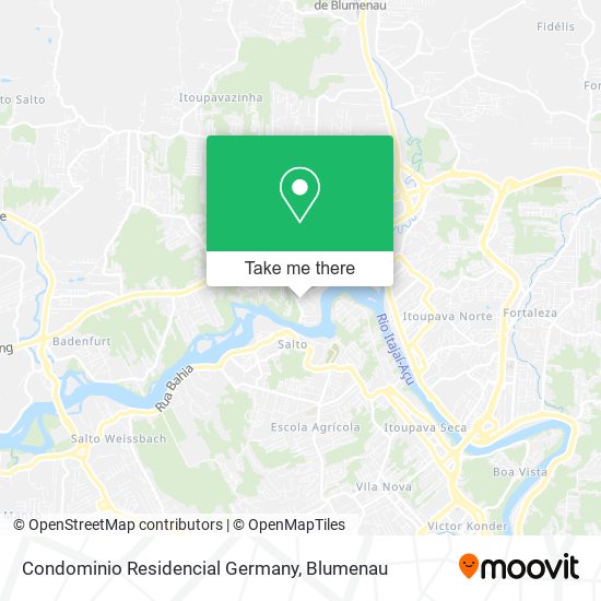 Condominio Residencial Germany map