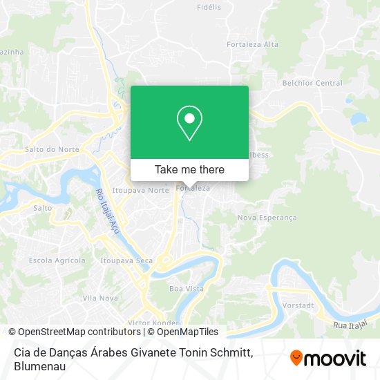 Cia de Danças Árabes Givanete Tonin Schmitt map